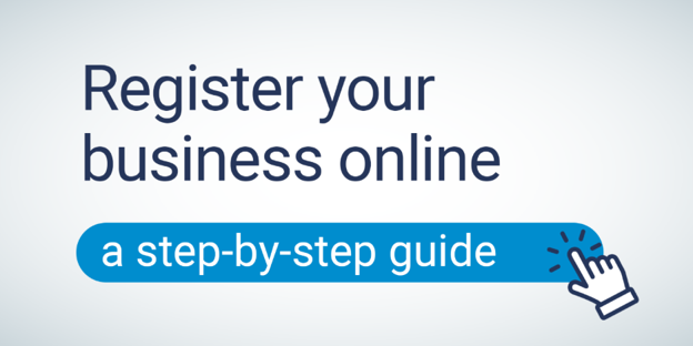 image avec texte enregistrez votre entreprise en ligne : un guide étape par étape